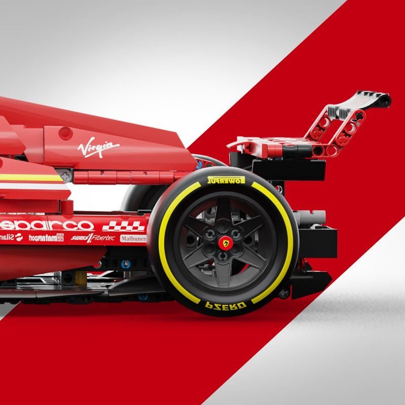 Montering av F1-racerbilleksaker