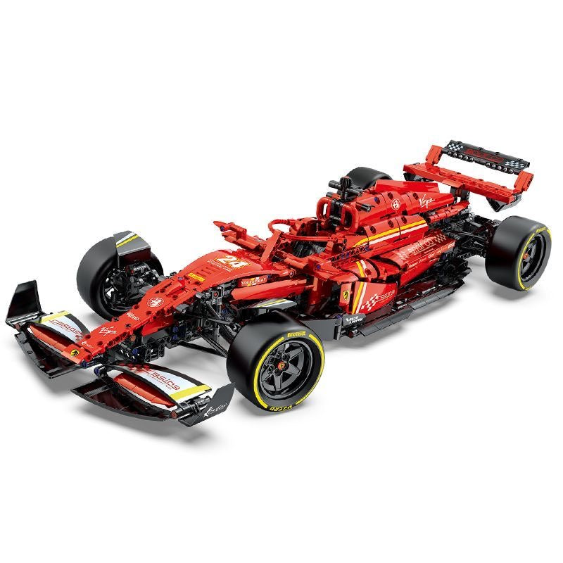 Montering av F1-racerbilleksaker