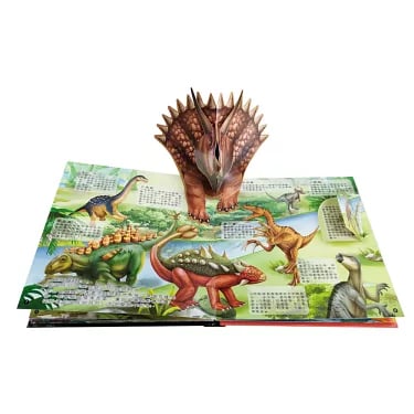 Encyclopedia 3D Esihistorialliset dinosaurukset📙KOVAKANTINEN
