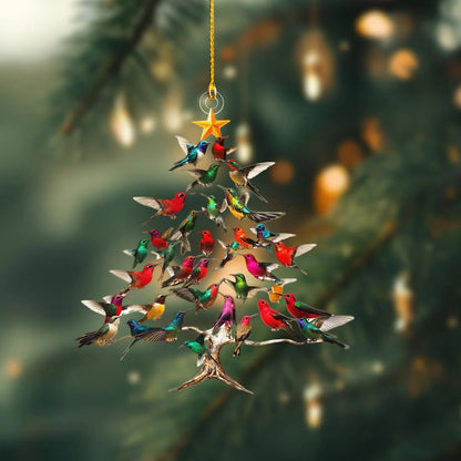 🔥🐦🎄Kolibri-joulukoristeena