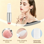 🎁Sista dagen KÖP 1 FÅ 2 GRATIS🎉Cover Cream Stick V med avtagbar borste - Koreansk hudvårdsfärgförändrande foundationstift med kollagenkapslar