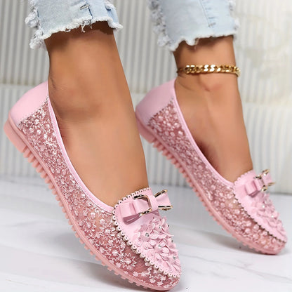Ladies Elegant Lace Breathable Sandals