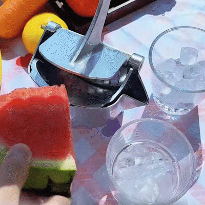 🎁 Kraftig handjuicepress (färsk juice på några sekunder, ingen kladd)