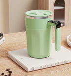 💥☕ Set med uppladdningsbara, automatiska, magnetiska omrörare för kaffe