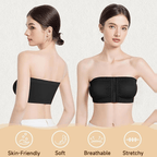 🎁Prime Day-rea 49% RABATT🔥Axelbandslös BH med andningsbart spänne fram i plusstorlekar