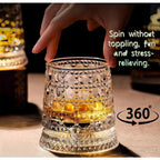 Rotating Whisky Glass