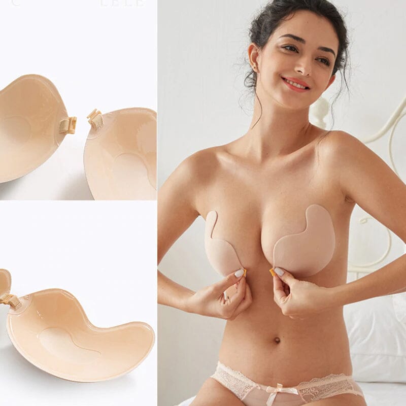 💗OSTA 1, SAA 1 ILMAISEKSI - 2 PARIA 🎁 Itsekiinnittyvä push-up-rintaliivi