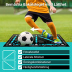 ⚽Fotbollsträningsmatta för alla nivåer Halkfri och tyst