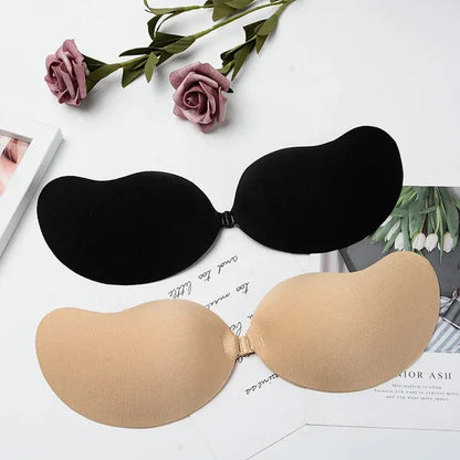 💗OSTA 1, SAA 1 ILMAISEKSI - 2 PARIA 🎁 Itsekiinnittyvä push-up-rintaliivi