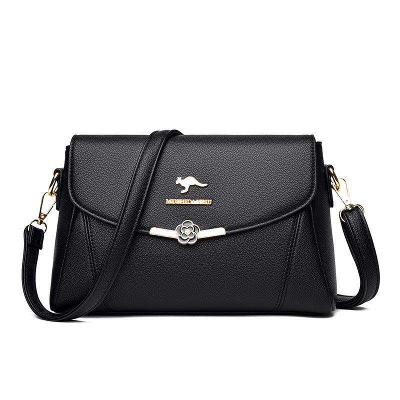 Muodikas naisten klassinen ja elegantti crossbody-laukku