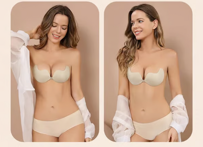 💗OSTA 1, SAA 1 ILMAISEKSI - 2 PARIA 🎁 Itsekiinnittyvä push-up-rintaliivi
