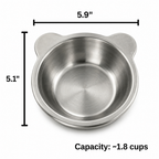 🥣🐱🐶 50 % RABATT! 15° Lutande Matskål för Katter & Hundar – Naturligare Ätposition & Skonsammare Design ✨