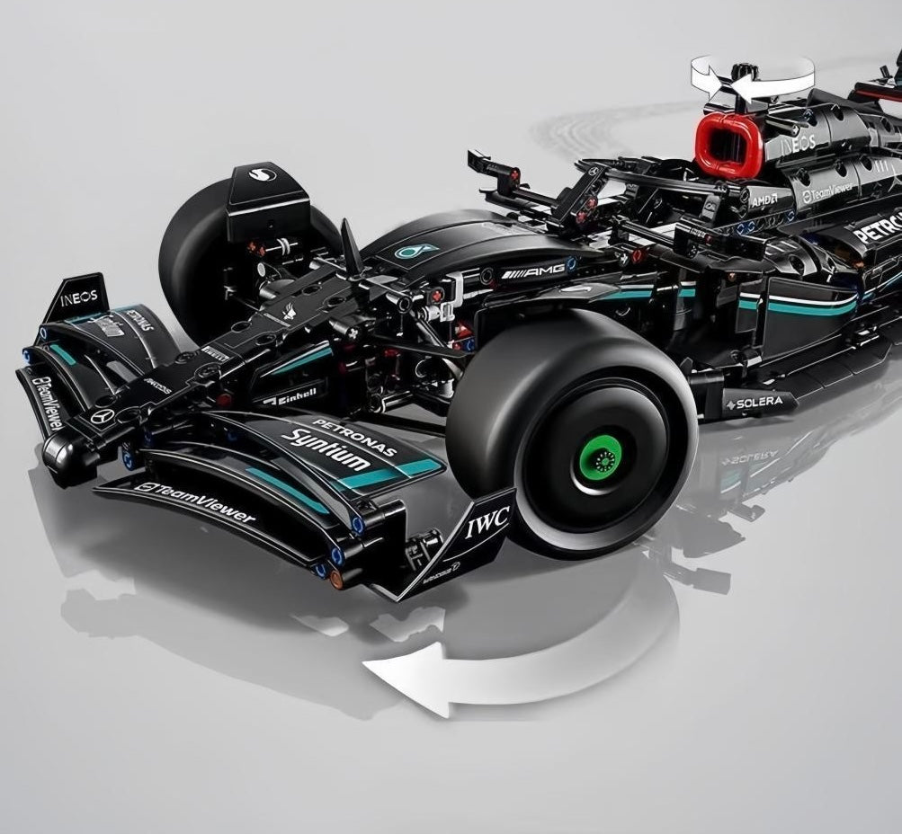 Monterade racerbilleksaker