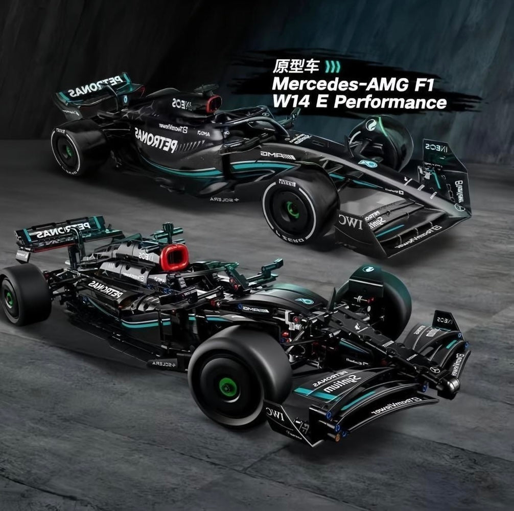 Monterade racerbilleksaker