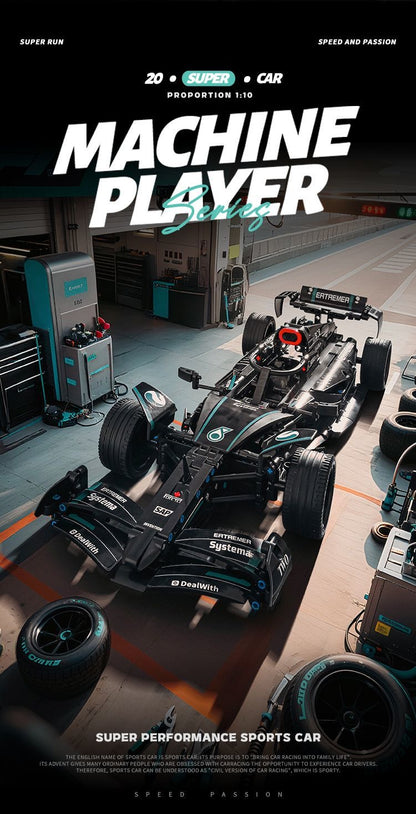 Monterade racerbilleksaker