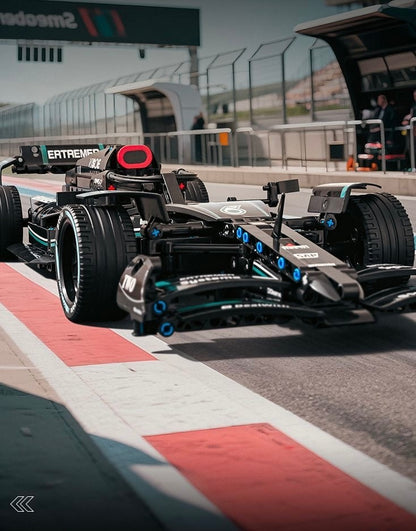 Monterade racerbilleksaker