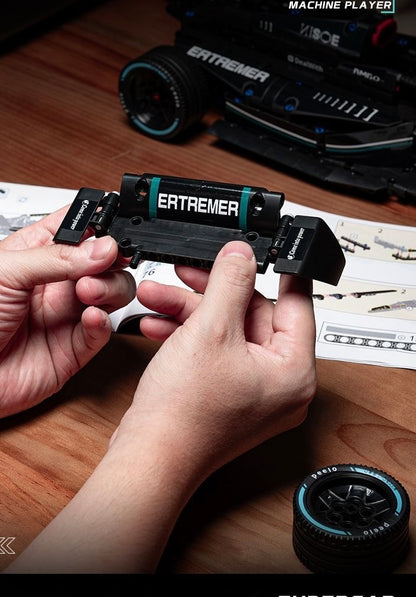 Monterade racerbilleksaker