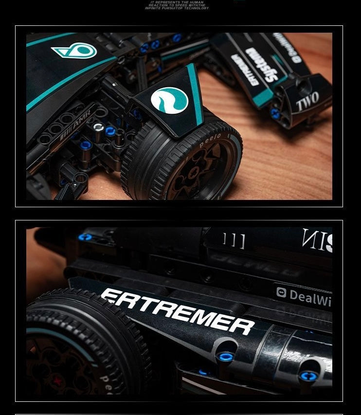 Monterade racerbilleksaker