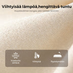Naisten U-aukkoinen rintaliivi--Lämmin, tukevan mukava ja rintaliivittömän rento