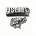 🎣 Fishing Special Edition Premium 3D Metal Vehicle Emblem Badge