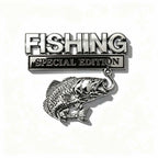 🎣 Fishing Special Edition Premium 3D Metal Vehicle Emblem Badge
