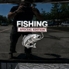 🎣 Fishing Special Edition Premium 3D Metal Vehicle Emblem Badge
