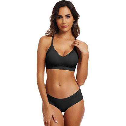 Naisten saumattomat rintaliivit Ei Underwire Comfort Push Up Bra -💥3 pakkaus