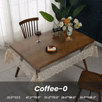 \xf0\x9f\x94\xa5Hot Sale\xf0\x9f\x94\xa5Wash-Free Tablecloth - Coffee-0 / 33.5"x33.5"\xf0\x9f\x8e\x812-4 seats square & round table