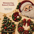 🎄Jul-förhandsrea ￡7.99!!⚡50K+ SÅLDA!🧘Avkopplande & nybörjarvänlig - 🎨💎DIY jul-pärldiamantmålningskonstkit
