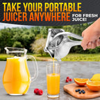 🎁 Kraftig handjuicepress (färsk juice på några sekunder, ingen kladd)