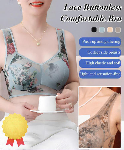 Ice Silk Lace Cool Comfort Bra