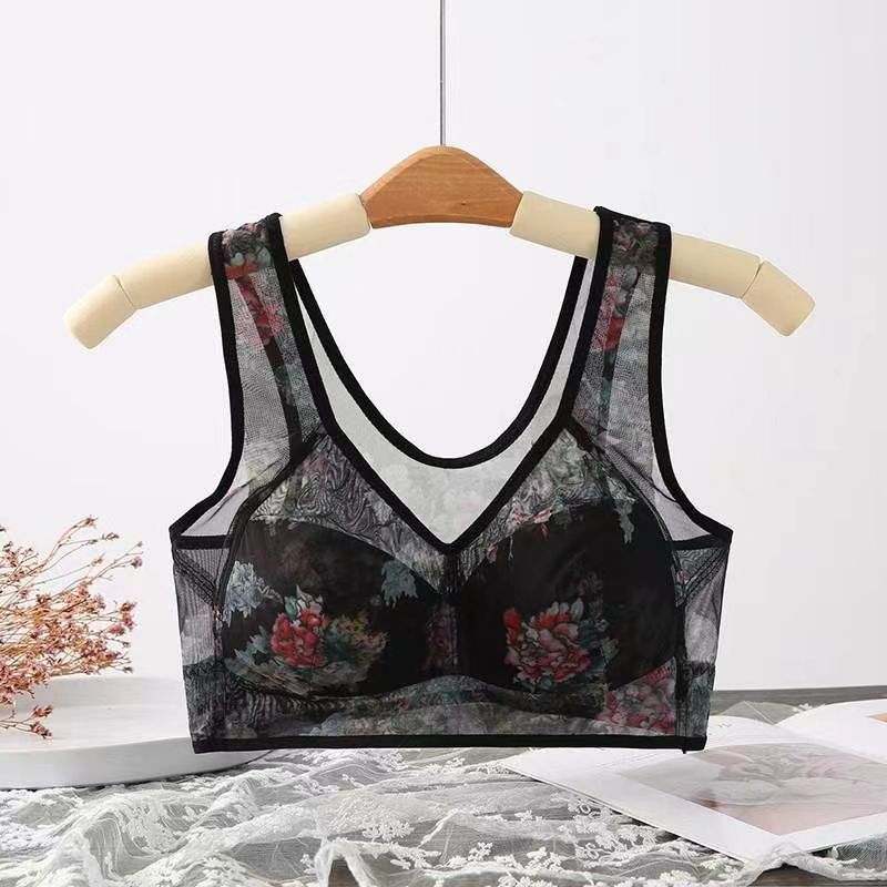 Ice Silk Lace Cool Comfort Bra