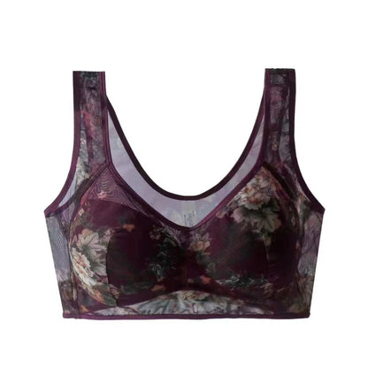 Ice Silk Lace Cool Comfort Bra