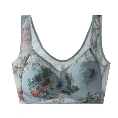 Ice Silk Lace Cool Comfort Bra