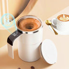 💥☕ Set med uppladdningsbara, automatiska, magnetiska omrörare för kaffe