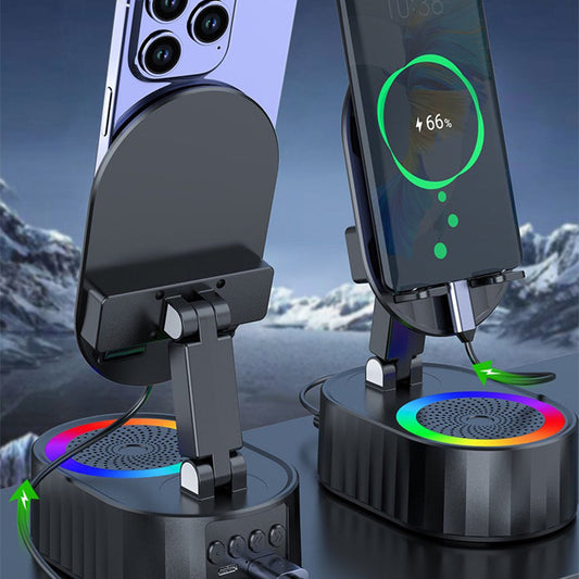 5-in-1 Langaton Induktio Bluetooth Kaiutin Puhelinteline
