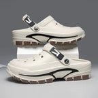 Miesten hengittävät slip-on-sandaalit