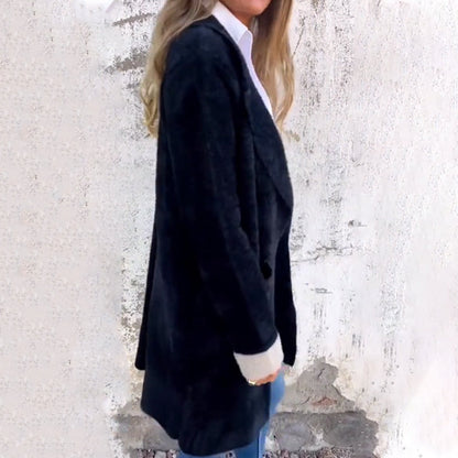⏳Rajoitetun ajan tarjous⏰Elegantti keskipitkä takki naisille🧥