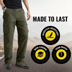 👖Miesten monitaskuiset cargo-housut