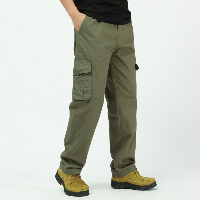 👖Miesten monitaskuiset cargo-housut