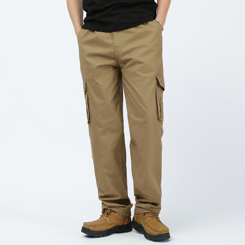 👖Miesten monitaskuiset cargo-housut
