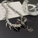 Justerbart drake halsband