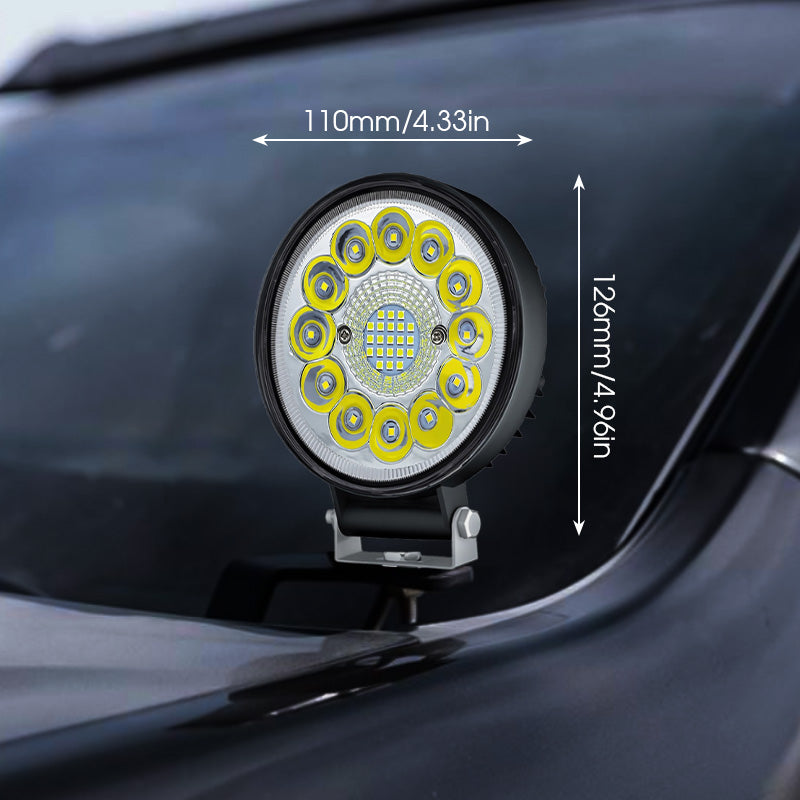 ✨💥Halva priset sista dagen💡4-tums LED-pod med 99 W för terrängbruk✨📍999 st LED-pärlor📍