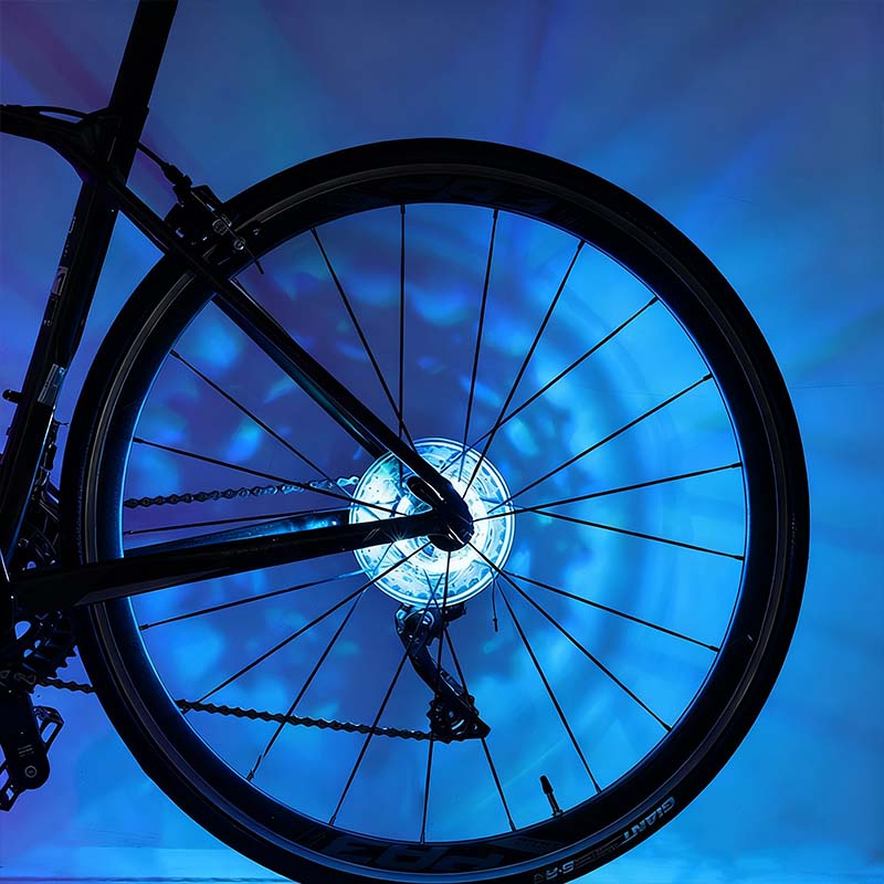 🔥49 % rabatt🔥 LED Cykelhjulsbelysning för Kvällscykling!