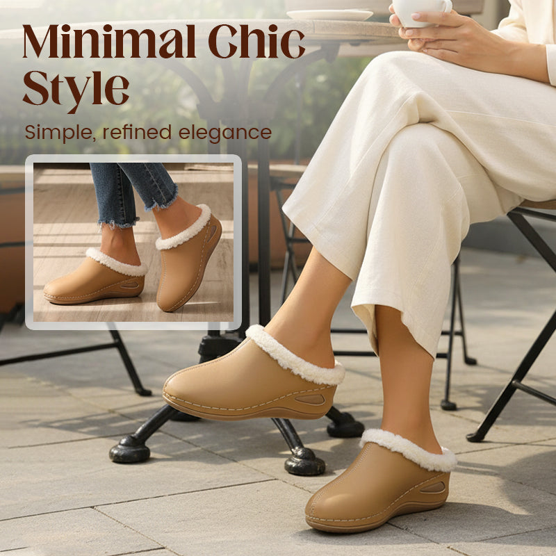 Mukavat naisten loaferit, joissa on villavuori