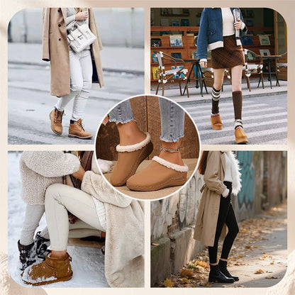 Mukavat naisten loaferit, joissa on villavuori