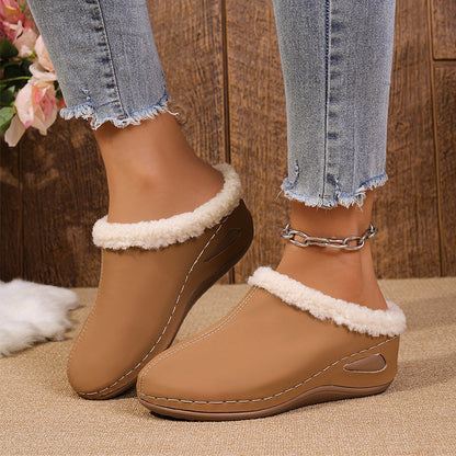 Mukavat naisten loaferit, joissa on villavuori