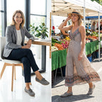 （Köp 2 – fri frakt）Bekväma slip-ons för kvinnor