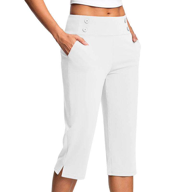 Eleganta yogabyxor med formande effekt