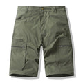 Miesten vetoketjulliset cargo-shortsit